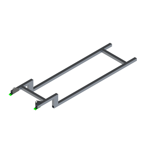 CAD model of the ramp